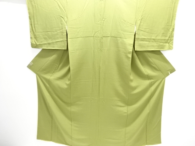 一つ紋色無地着物